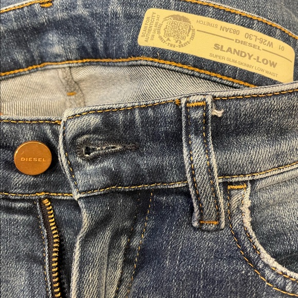 Diesel jeans W26-L30 sandy-low - Picture 2 of 3